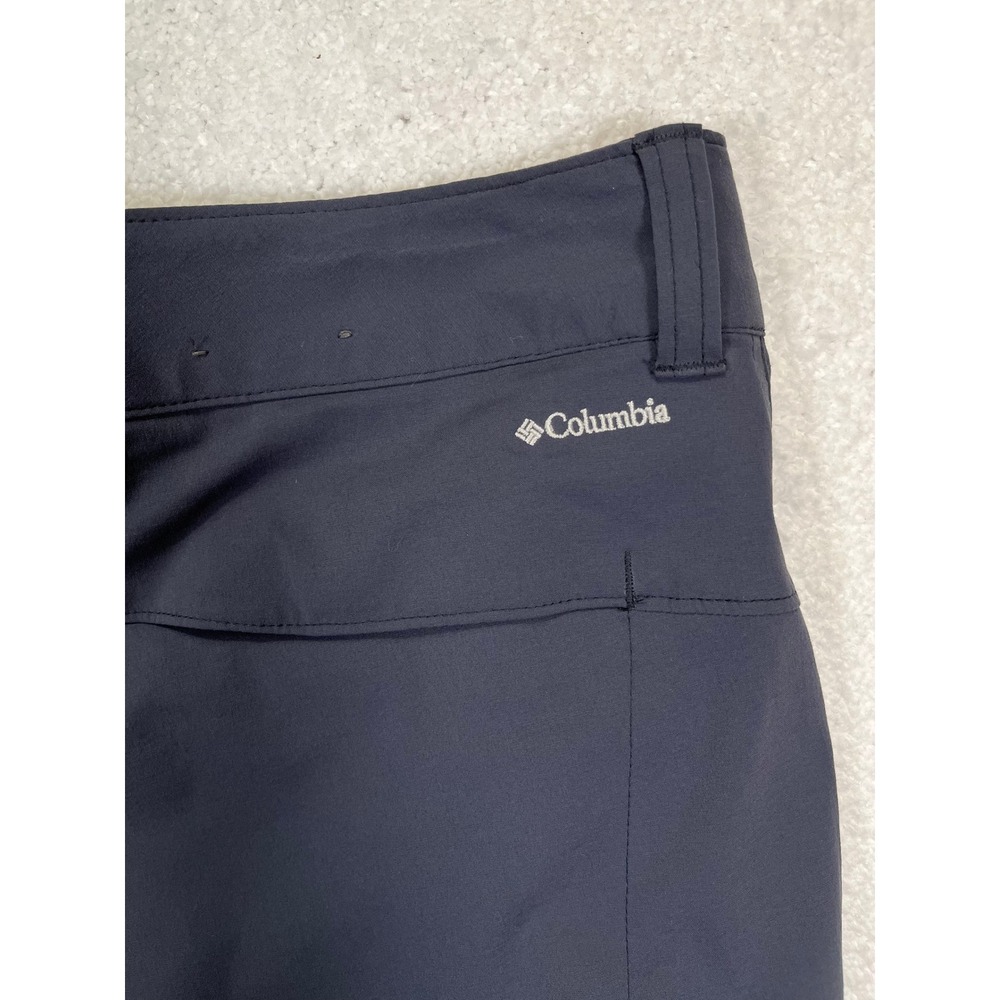 Columbia Women's Size 16 Short Convertible Hiking Pants Navy Blue Outdoor Gear - Picture 11 of 12